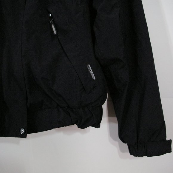 Helly Hansen HH Womens Winter Jacket Sz M Black Reflective HellyTech Full Zip - Picture 3 of 11